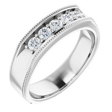 Load image into Gallery viewer, 14K White 1/2 CTW Diamond Men&#39;s Ring
