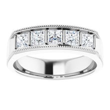 Load image into Gallery viewer, 14K White 1 1/4 CTW Diamond Men&#39;s Ring
