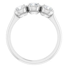 Load image into Gallery viewer, 14K White 3/4 CTW Diamond Anniversary Band
