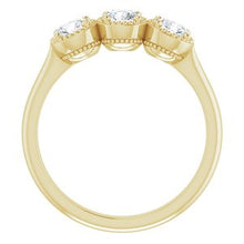 Load image into Gallery viewer, 14K Yellow 3/4 CTW Diamond Anniversary Band
