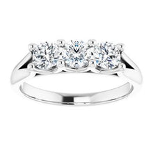 Charger l&#39;image dans la galerie, Bande d&#39;anniversaire en diamant blanc 3/4 CTW 14K
