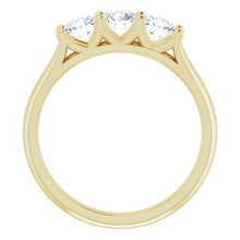 Charger l&#39;image dans la galerie, Bande d&#39;anniversaire en diamant jaune 14K 3/4 CTW
