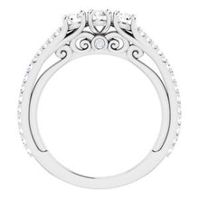 Load image into Gallery viewer, 14K White 3/4 CTW Diamond Anniversary Band
