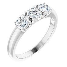 Load image into Gallery viewer, Three-Stone Anniversary Band
