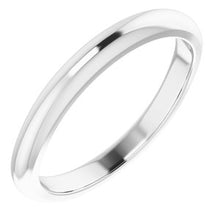 Load image into Gallery viewer, Sterling Silver Band for 5 mm Asscher Ring
