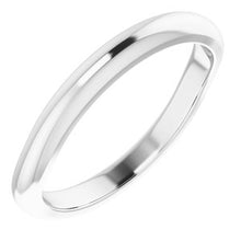 Load image into Gallery viewer, Sterling Silver Band for 7x5 mm Oval Ring
