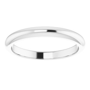 Sterling Silver Band for 3 mm Round Ring