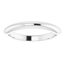 Load image into Gallery viewer, Sterling Silver Band for 7x5 mm Emerald Ring

