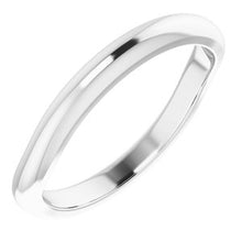 Load image into Gallery viewer, Sterling Silver Band for 7x5 mm Emerald Ring

