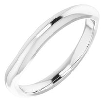 Load image into Gallery viewer, Sterling Silver Band for 8x6 mm Oval Ring
