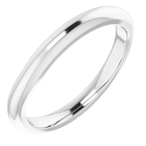 Sterling Silver Band for 5.5 mm Round Ring