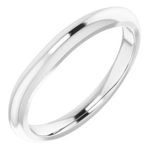Load image into Gallery viewer, Sterling Silver Band for 5x3 mm Oval Ring
