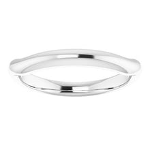 Load image into Gallery viewer, Sterling Silver Band for 8x6 mm Emerald Ring
