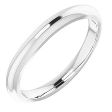 Load image into Gallery viewer, Sterling Silver Band for 3 mm Square Ring

