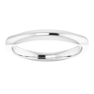 Sterling Silver Band for 7x5 mm Oval Ring