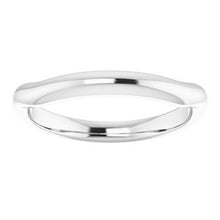 Load image into Gallery viewer, Sterling Silver Band for 7x5 mm Emerald Ring

