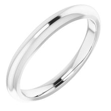 Load image into Gallery viewer, Sterling Silver Band for 2.5 mm Square Ring

