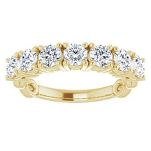 Load image into Gallery viewer, 14K Yellow 1 3/8 CTW Diamond Anniversary Band

