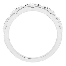 Load image into Gallery viewer, Platinum 1/3 CTW Diamond Pattern Ring
