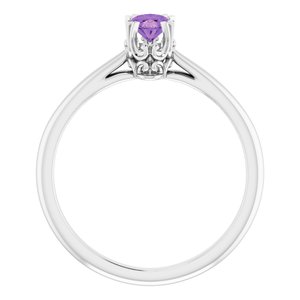 Sterling Silver Amethyst Ring