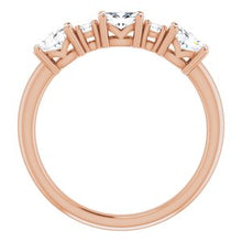 Charger l&#39;image dans la galerie, 14K Rose 7/8 CTW Diamond Anniversary Band

