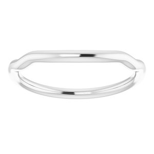 Sterling Silver Band for 4.8 mm Round Ring