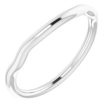 Charger l'image dans la galerie, Sterling Silver Band for 4.1 mm Round Ring
