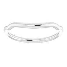 Charger l'image dans la galerie, Sterling Silver Band for 8.2 mm Round Ring
