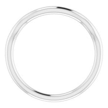 Charger l'image dans la galerie, Sterling Silver Band for 4.1 mm Round Ring
