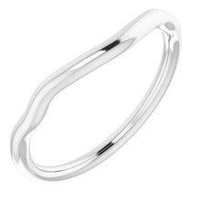 Charger l'image dans la galerie, Sterling Silver Band for 11 mm Round Ring
