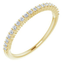 Charger l&#39;image dans la galerie, Bande d&#39;anniversaire en diamant 14K jaune 9/10 CTW
