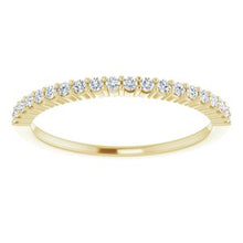 Charger l&#39;image dans la galerie, Bande d&#39;anniversaire en diamant 14K jaune 9/10 CTW
