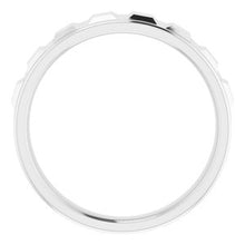 Charger l'image dans la galerie, Sterling Silver Geometric Ring
