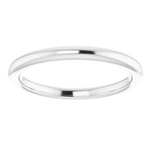 Load image into Gallery viewer, Sterling Silver  6.5 mm Round Wedding Band
