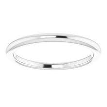 Load image into Gallery viewer, Sterling Silver  8x4 mm Marquise Wedding Band
