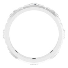 Load image into Gallery viewer, Platinum 1/2 CTW Mens Diamond Ring Size 12
