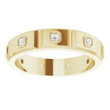 Charger l'image dans la galerie, 14K Jaune 3/8 CTW Mens Diamond Ring Taille 10
