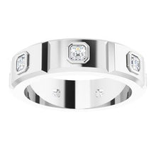 Load image into Gallery viewer, Platinum 5/8 CTW Diamond Mens Ring
