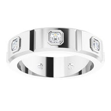Load image into Gallery viewer, 14K White 5/8 CTW Diamond Mens Ring

