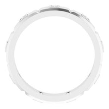 Load image into Gallery viewer, Platinum 1/3 CTW Mens Diamond Ring Size 10
