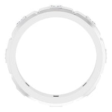 Charger l&#39;image dans la galerie, 14K Blanc 1/2 CTW Mens Diamond Ring Taille 11
