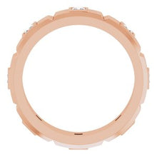 Charger l&#39;image dans la galerie, 14K Rose 3/4 CTW Mens Diamond Ring
