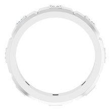 Load image into Gallery viewer, 14K White 3/4 CTW Mens Diamond Ring Size 12
