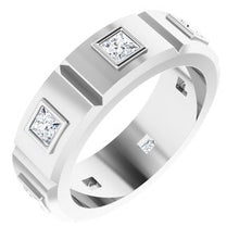 Charger l&#39;image dans la galerie, Men&#39;s Accented Ring
