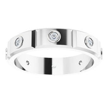 Charger l&#39;image dans la galerie, Platine 1/4 CTW Mens Diamond Ring Taille 12
