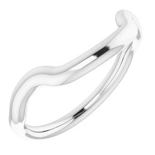 Charger l'image dans la galerie, Sterling Silver Band for 15 mm [cv
