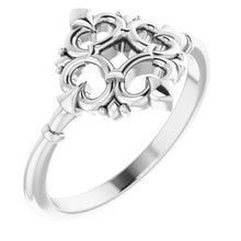 Load image into Gallery viewer, Sterling Silver Vintage-Inspired Ring
