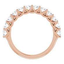 Charger l&#39;image dans la galerie, 14K Rose 1 1/8 CTW Diamond Anniversary Band
