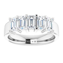 Load image into Gallery viewer, 14K White 1 5/8 CTW Diamond Anniversary Band
