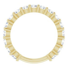 Load image into Gallery viewer, 14K Yellow 1 1/2 CTW Diamond Anniversary Band
